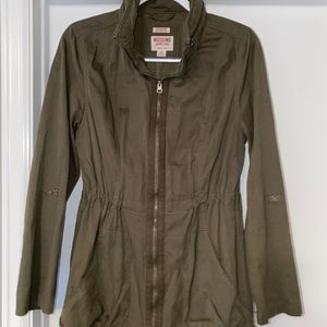 Olive green utility jacket from target